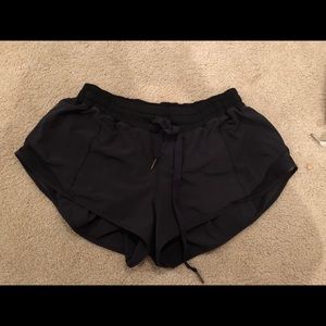 Lulu lemon black shorts! Perfect condition